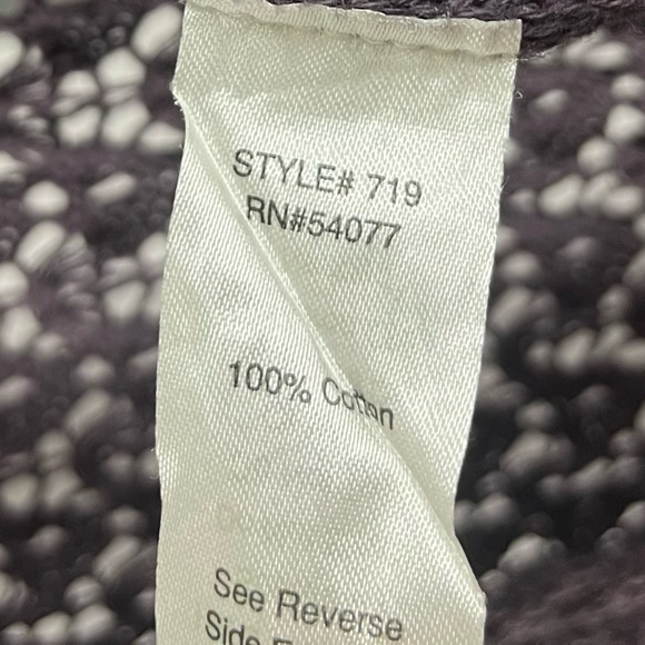 CAbi Small Timeless Cascading Open Front Crochet Cardigan Purple Boho Open Knit - Picture 5 of 8